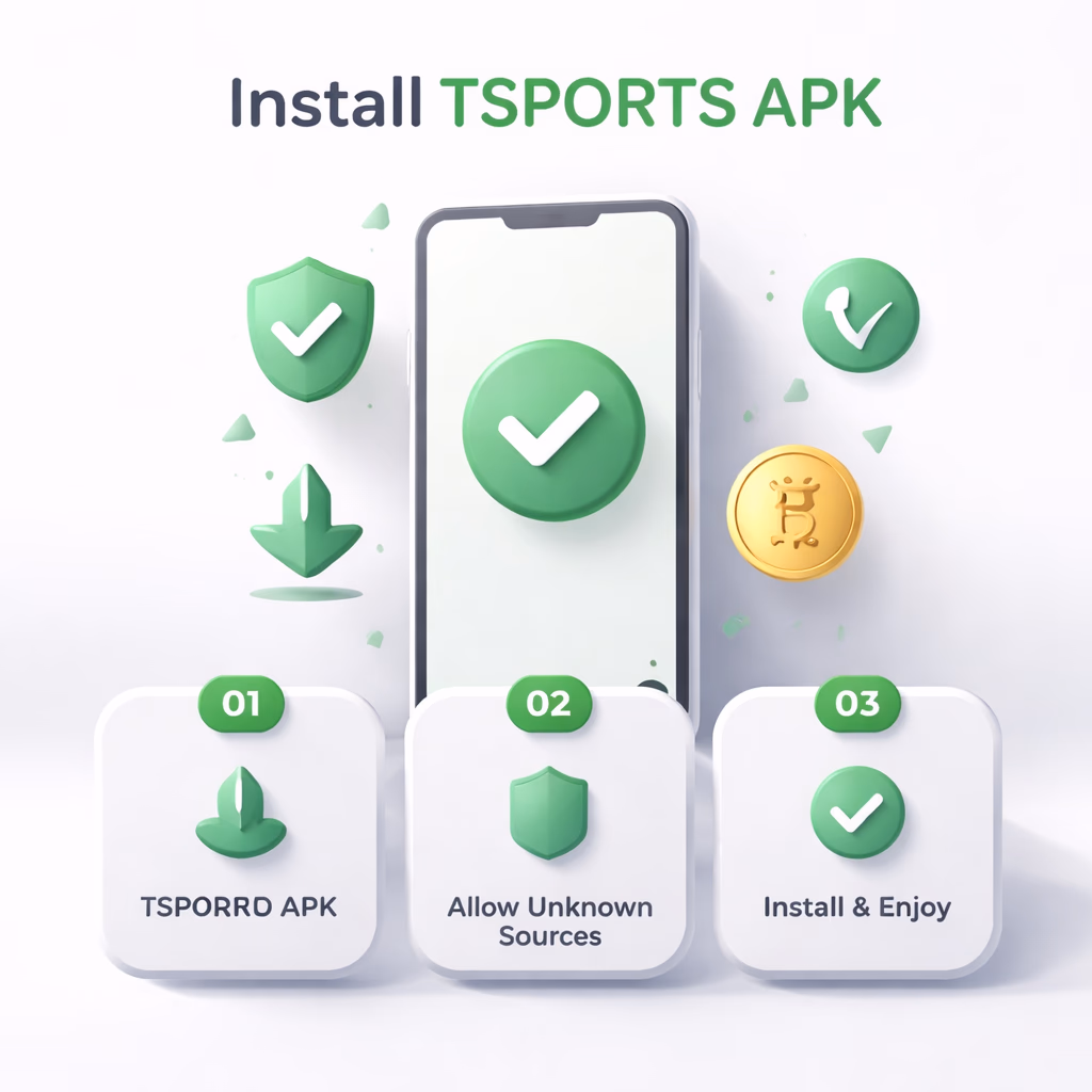 Smiling Bangladeshi lady holding her phone as she installs the Tsports betting app in a cosy living room setting