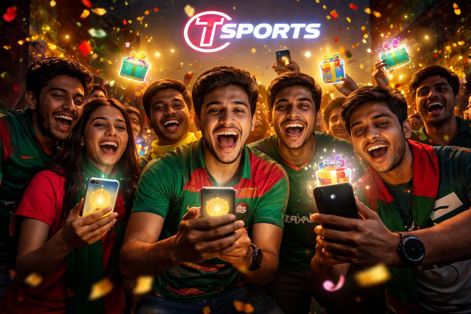 Tsports exclusive channel rewards for Bangladesh members
