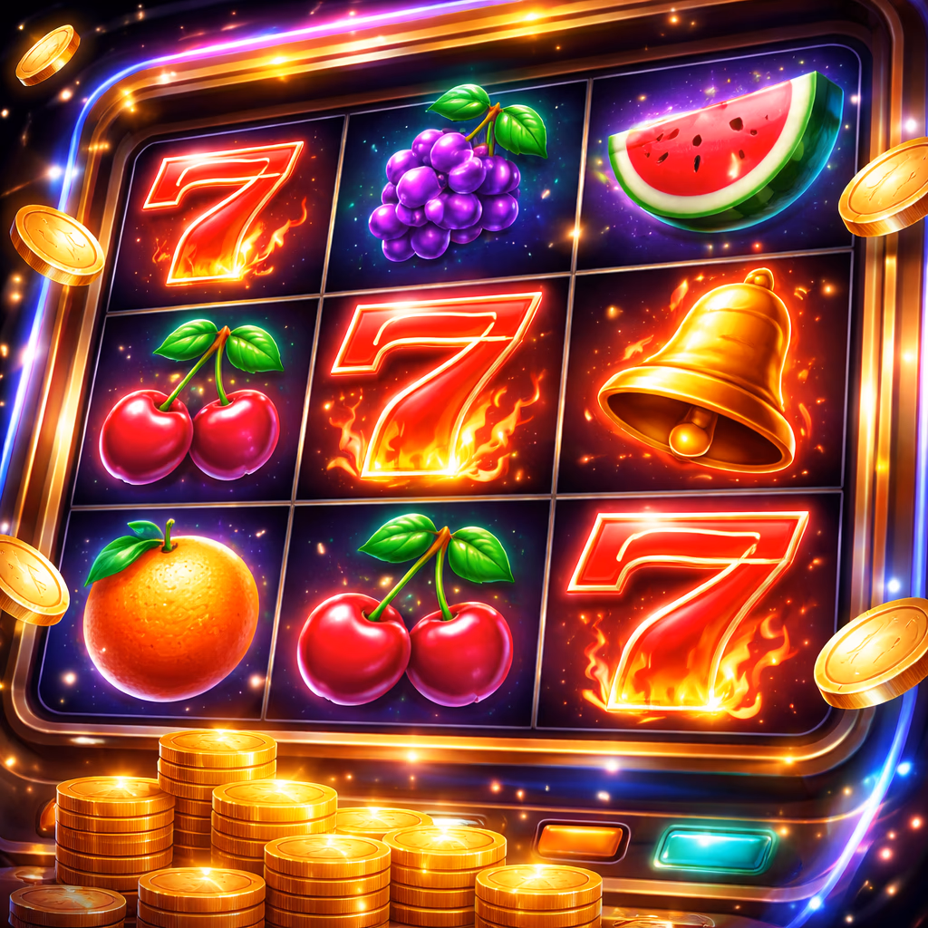Excited player celebrating a jackpot win with glowing 777 symbols on Tsports slot platform in Bangladesh